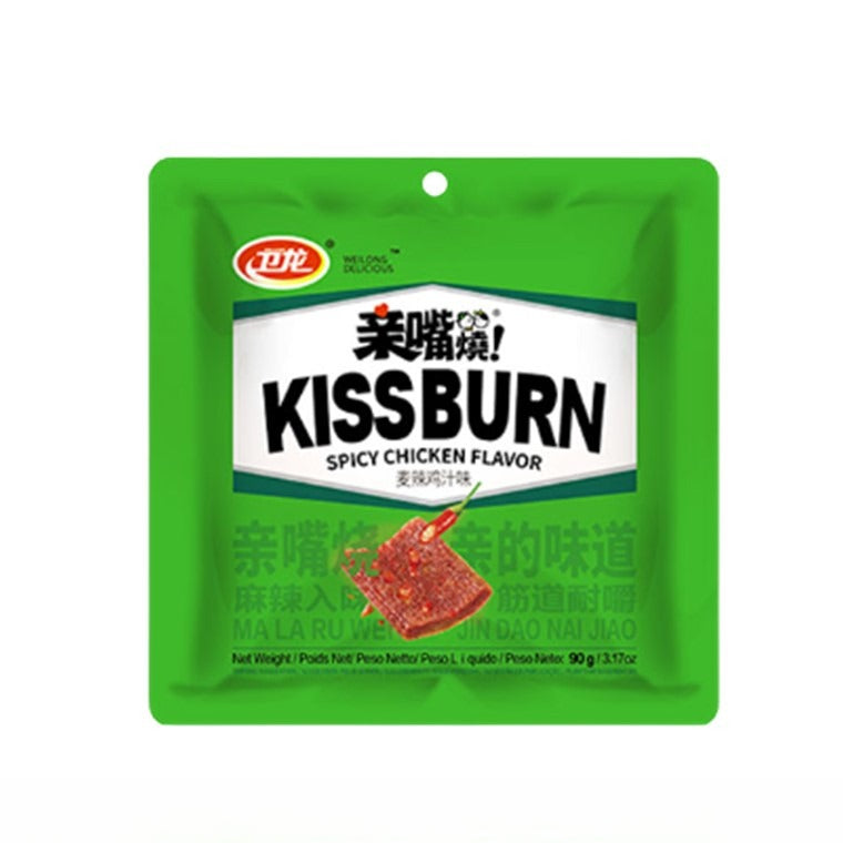 Wei-Long Kiss Burn Bean Curd 卫龙亲嘴烧