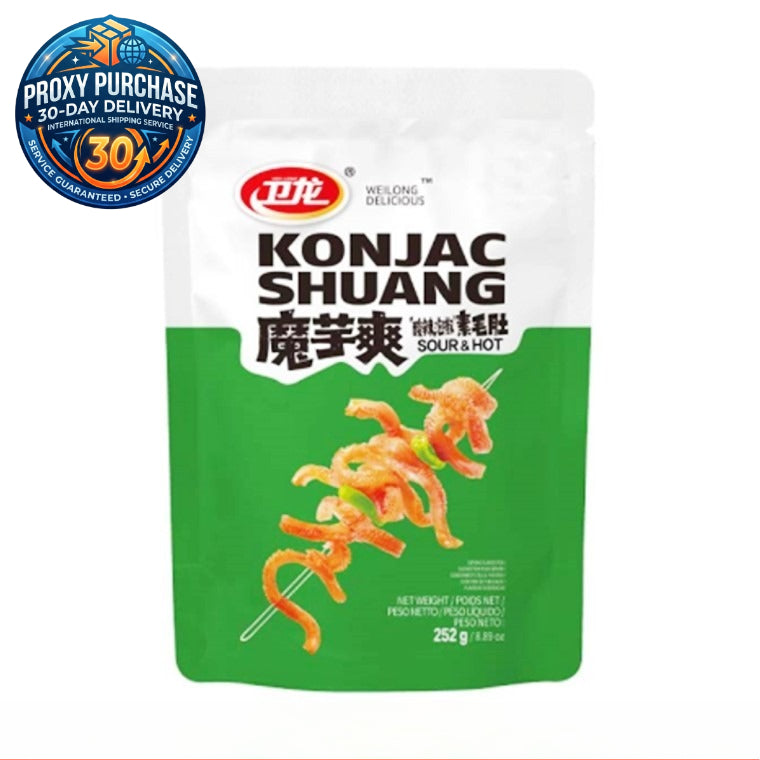 WEI-LONG Konjac Snack 卫龙魔芋爽素毛肚 252g/360g