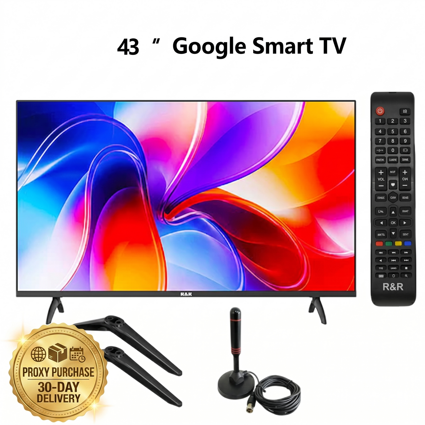 SG Edition Smart TV | QLED Display | Free Digital Antenna & Voice Remote | 32" & 43"