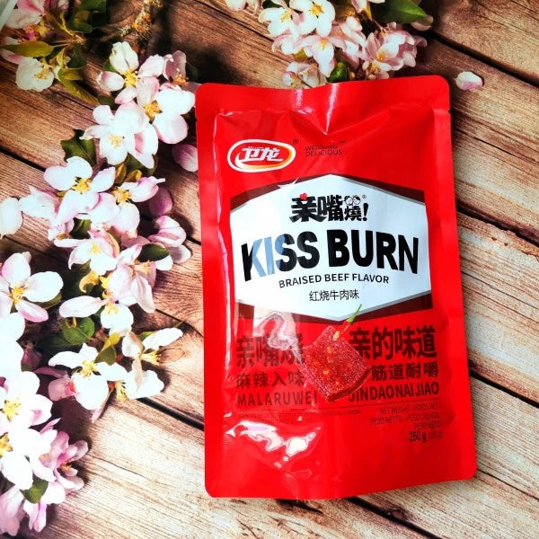 Wei-Long Kiss Burn Bean Curd 卫龙亲嘴烧