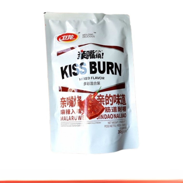 Wei-Long Kiss Burn Bean Curd 卫龙亲嘴烧