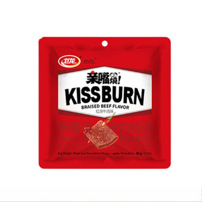 Wei-Long Kiss Burn Bean Curd 卫龙亲嘴烧