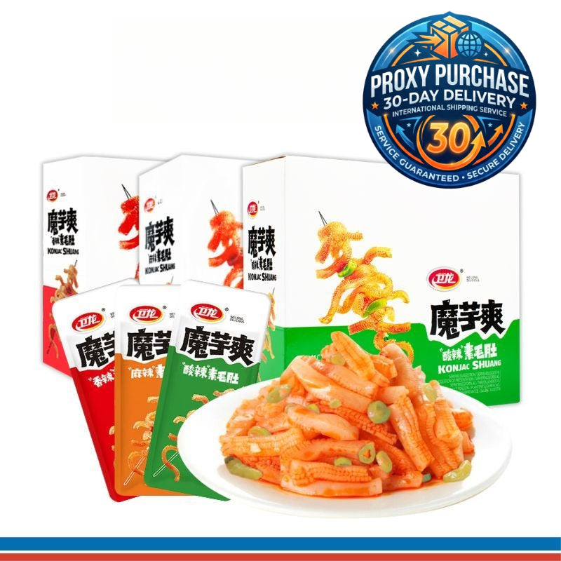 WEI-LONG Konjac Snack  卫龙魔芋爽素毛肚 252g/360g