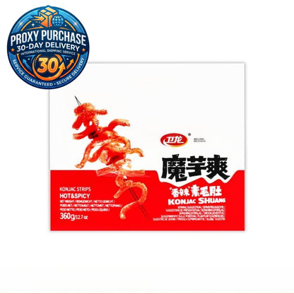 WEI-LONG Konjac Snack  卫龙魔芋爽素毛肚 252g/360g