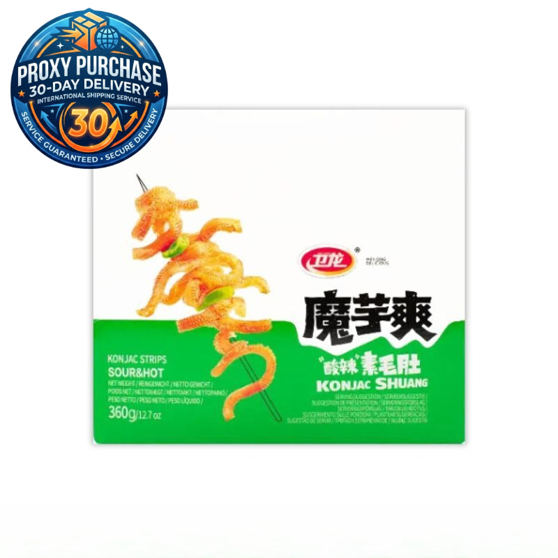 WEI-LONG Konjac Snack  卫龙魔芋爽素毛肚 252g/360g