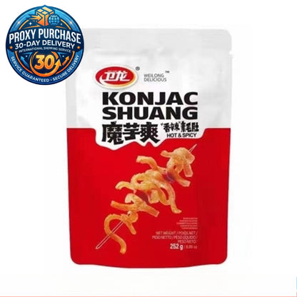 WEI-LONG Konjac Snack  卫龙魔芋爽素毛肚 252g/360g