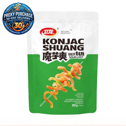 WEI-LONG Konjac Snack  卫龙魔芋爽素毛肚 252g/360g
