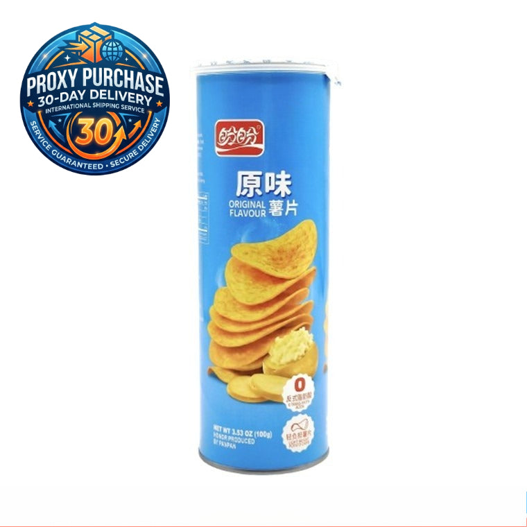 Panpan Can Chips 盼盼罐装薯片 100g
