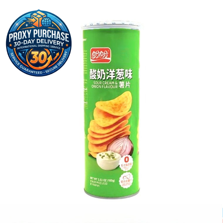 Panpan Can Chips 盼盼罐装薯片 100g