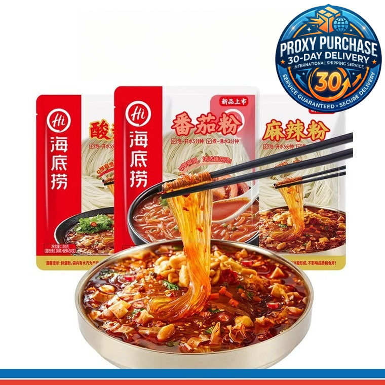 Hai Di Lao Wet Vermicelli 海底捞包装湿粉系列 155g-170g *Packaging will sent be at random*