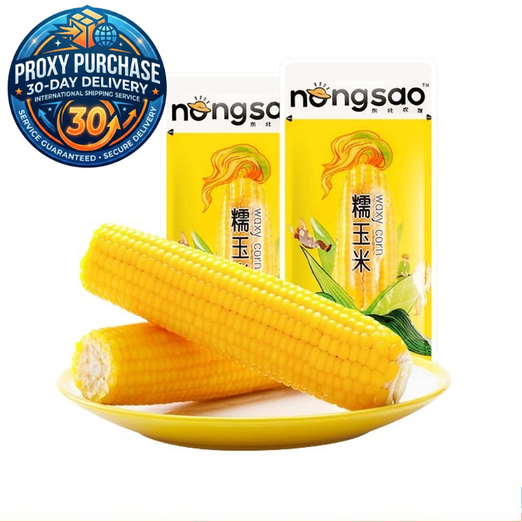 NORTHEAST PEASANT MADAME Glutinous Sticky Corn 东北农嫂糯玉米 220g*3pcs