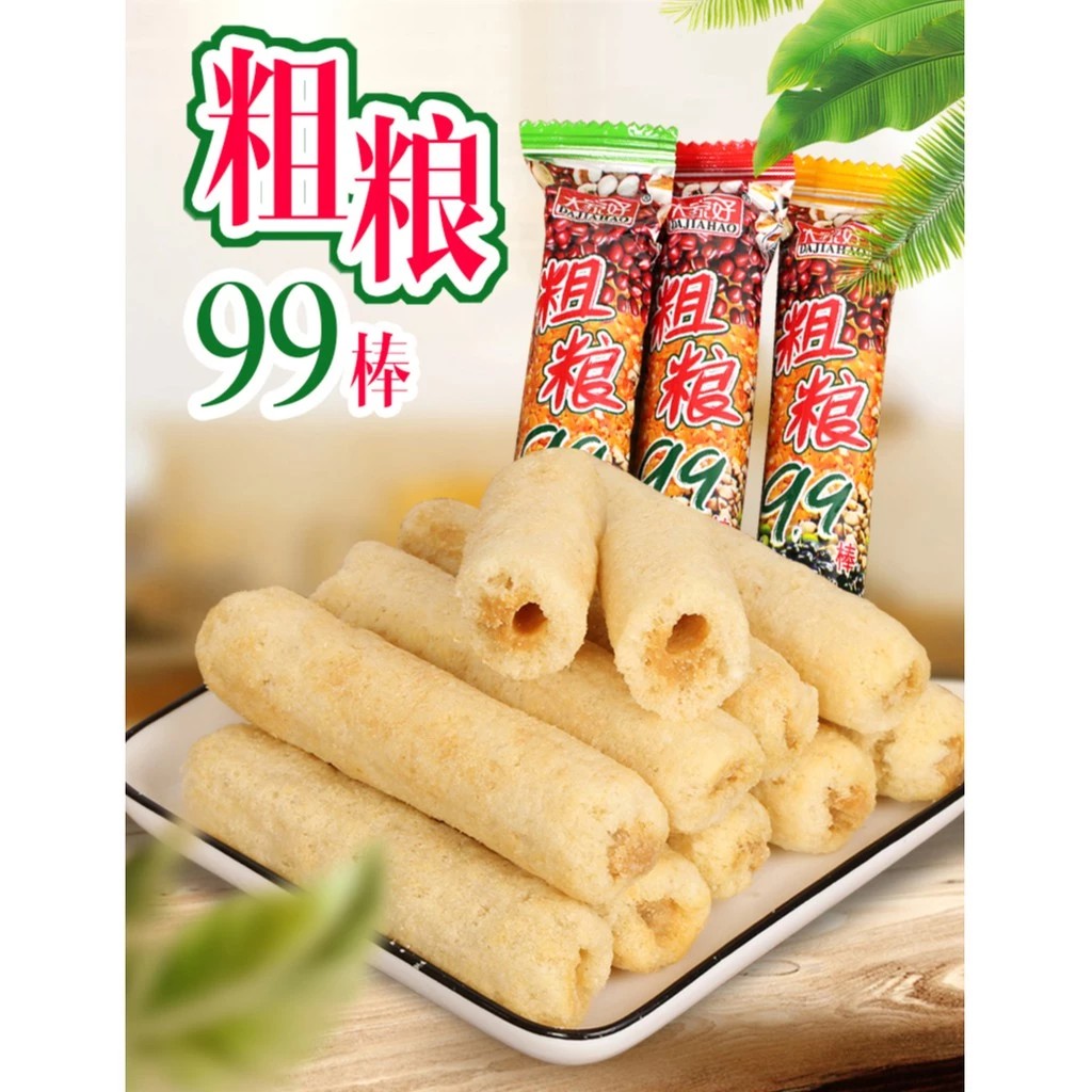DA JIA HAO Wheat Stick Snack 大家好粗粮9.9能量棒 180g