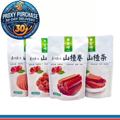 JinYe Hawthorn Snacks 金晔山楂零食 100g
