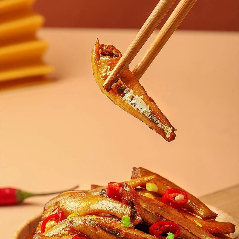 JIN ZAI Little Dried Fish Anchovies 劲仔小鱼干 10g x 20