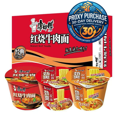 Master Kang Classic Bowl/Cup Noodles Series (Multiple Flavors) | Proxy Purchase - 30-Day Delivery
