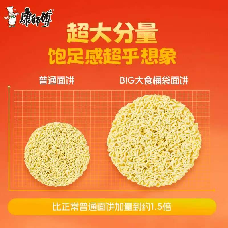 Master Kong BIG Portion Bag Instant Noodles - 1.5x Mega Portion | Proxy Purchase 30-Day Delivery