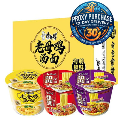 Master Kang Classic Bowl/Cup Noodles Series (Multiple Flavors) | Proxy Purchase - 30-Day Delivery