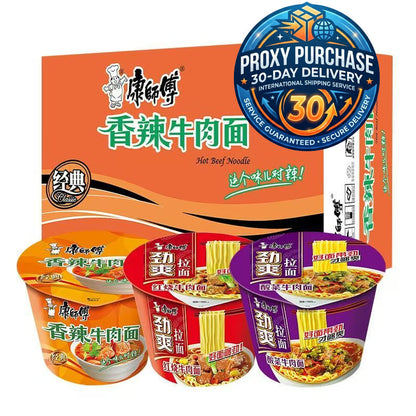 Master Kang Classic Bowl/Cup Noodles Series (Multiple Flavors) | Proxy Purchase - 30-Day Delivery