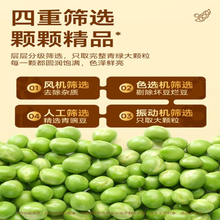 Gan Yuan Peas - 甘源青豌豆 75/285克