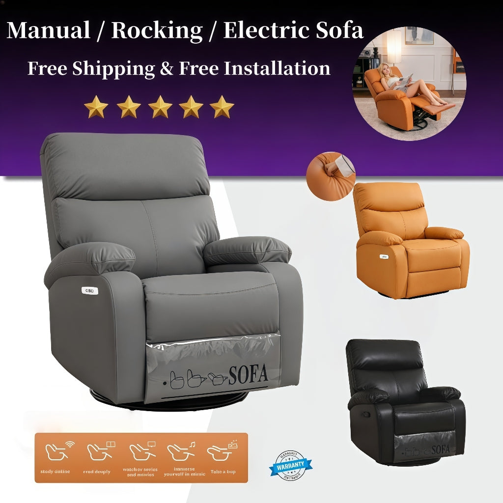 Zero Gravity Ergonomic Single Sofa